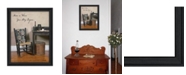 Trendy Decor 4U Home Story By SUSAn Boyer, Printed Wall Art, Ready to hang, Black Frame, 15" x 19"